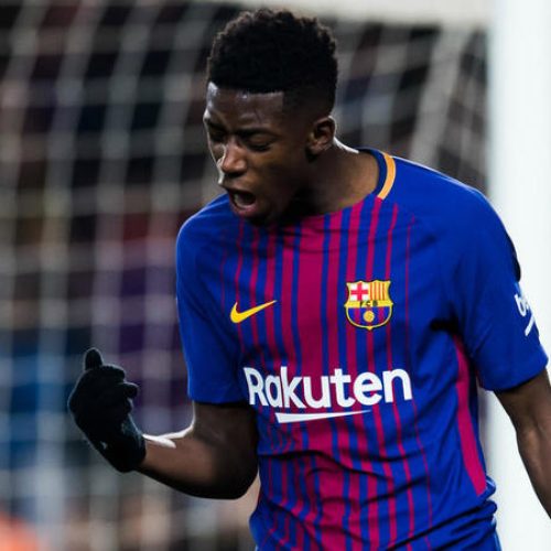 Valverde: Barcelona happy with Dembele