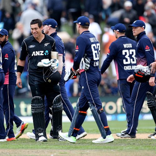 Taylor-inspired Kiwis level ODI series