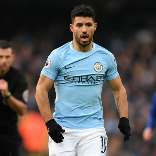 Aguero ruled out of Stoke clash