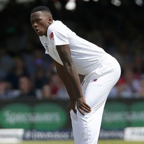 Rabada: I’m letting the team down