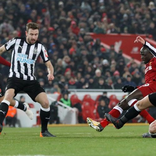 Liverpool up to second with Newcastle win