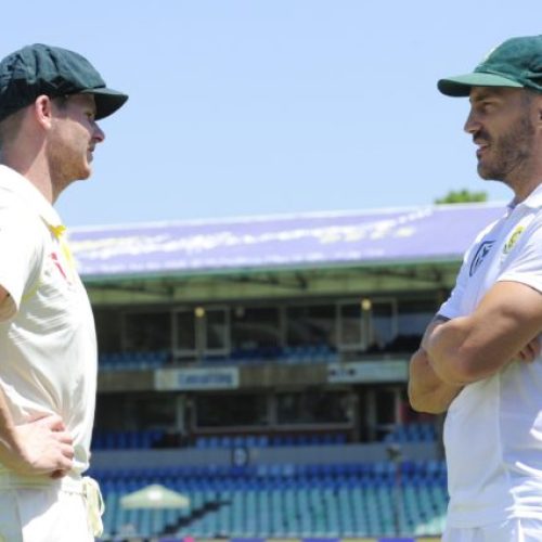 South Africa win toss, bat first