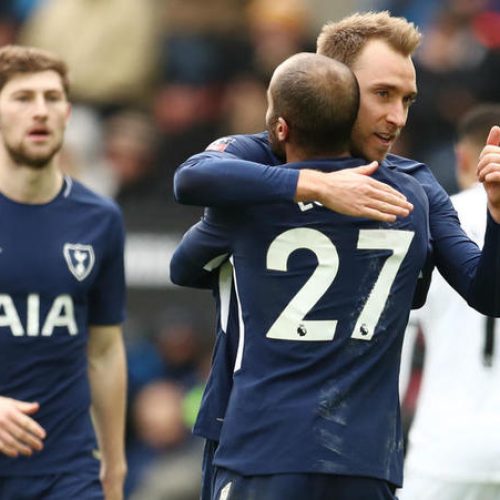 Spurs cruise into FA Cup semis