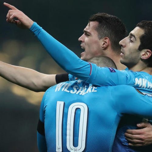 Mkhitaryan’s first goal lifts Gunners gloom