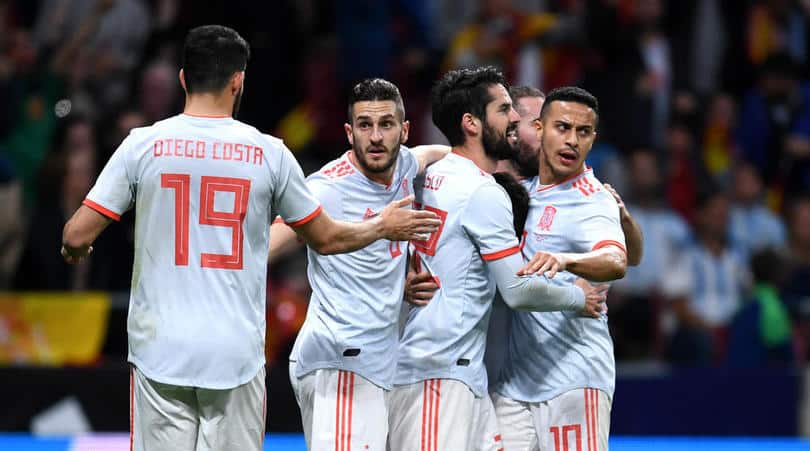 You are currently viewing Highlights: Spain hit six past Argentina