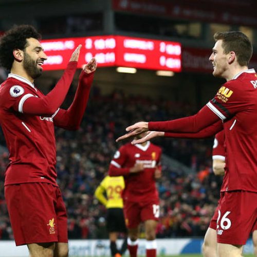 Robertson: Salah can push on to Messi’s level