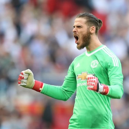 De Gea sets new Man Utd awards record