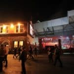 A view of The Albert pub on Walton Breck Road outside Anfield.