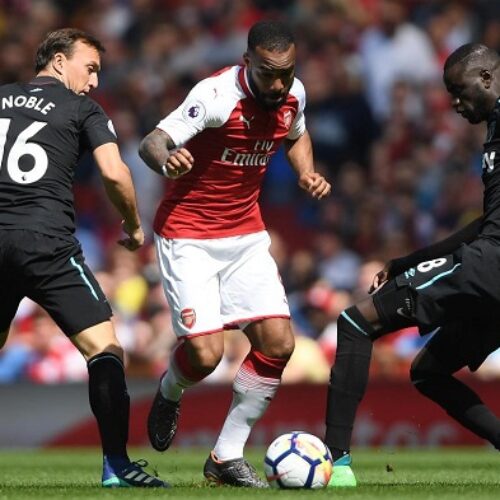 Arsenal thump West Ham