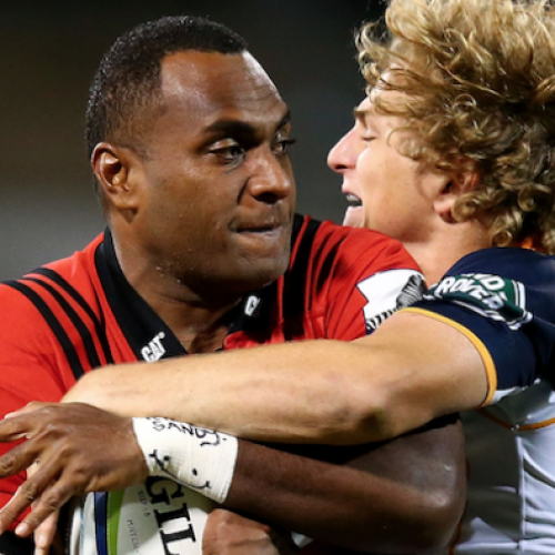 Crusaders leapfrog Lions after win in Canberra