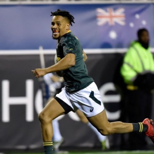 Blitzboks wear down Canada in Singapore