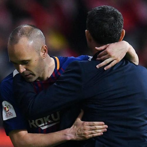 Valverde: Iniesta cannot be replaced at Barca