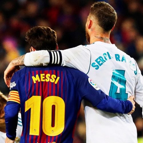 Ramos accuses Messi of putting pressure on referee