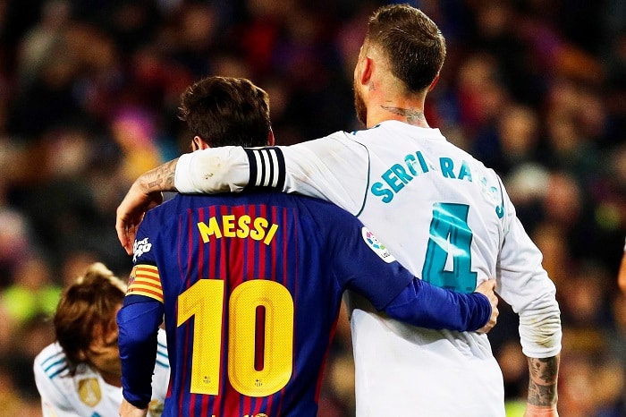 You are currently viewing Ramos accuses Messi of putting pressure on referee