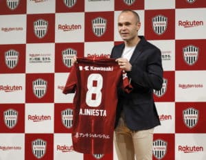 Read more about the article Iniesta joins Japan outfit Vissel Kobe