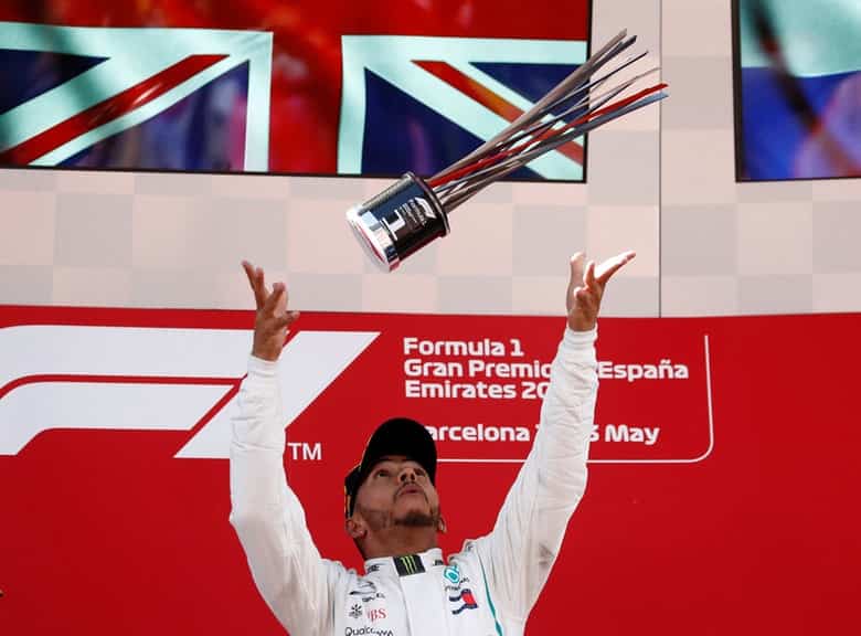 You are currently viewing Hamilton extends lead with Spanish GP win
