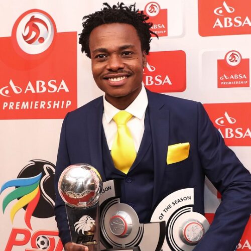 Mosimane and Tau win big at PSL Awards