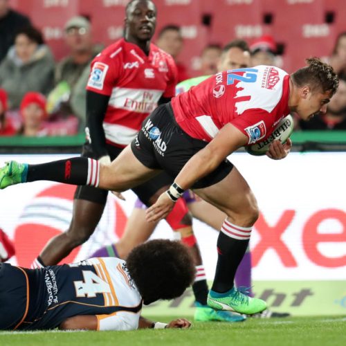 Lions bounce back against 14-man Brumbies