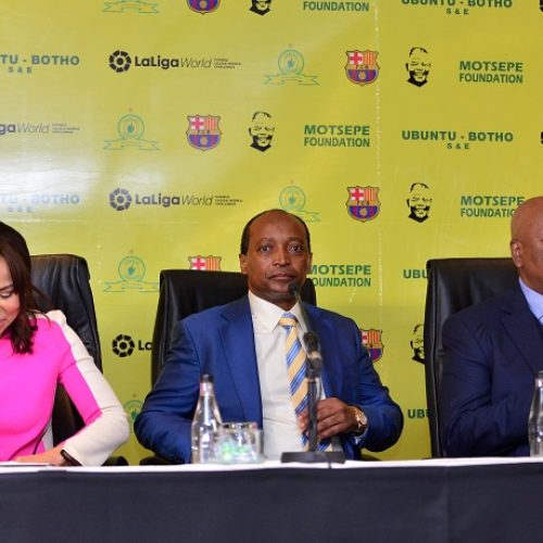 Sundowns to face Barcelona in Mandela Centenary Cup
