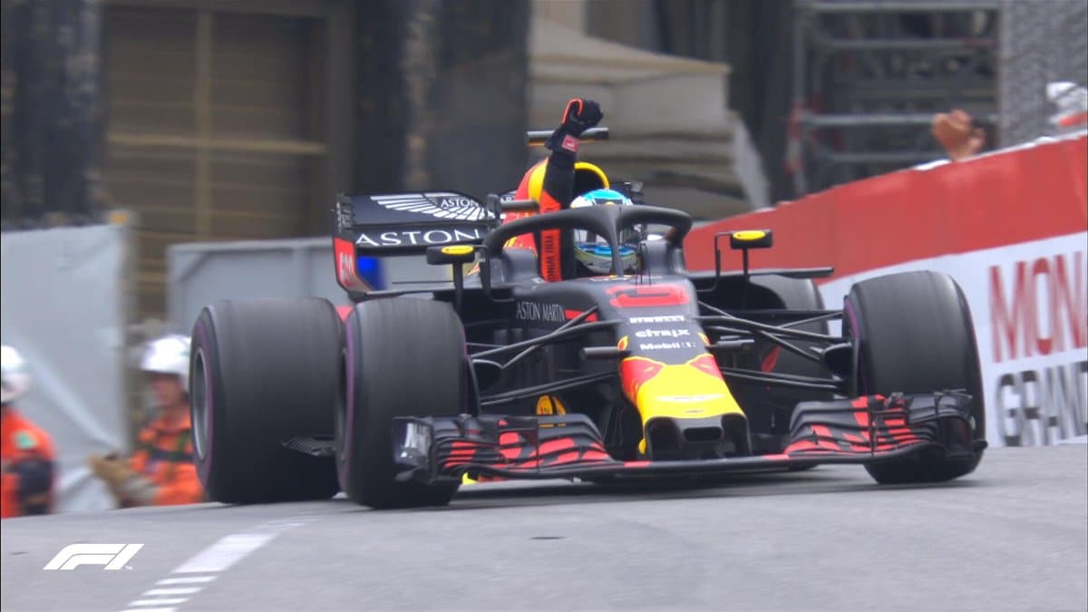 You are currently viewing Brilliant Ricciardo wins Monaco GP
