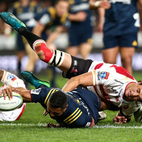 Highlanders wear down Lions in Dunedin