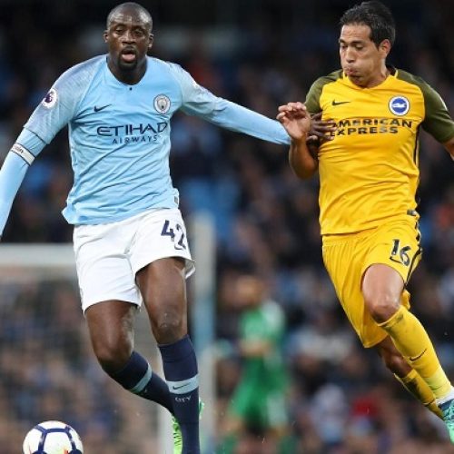 City set PL goals record in win against Brighton