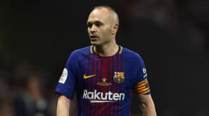 Read more about the article Iniesta misses training as Barca step up Clasico preparations