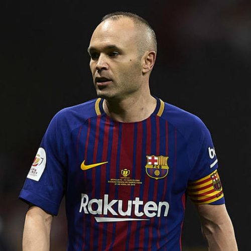 Iniesta misses training as Barca step up Clasico preparations