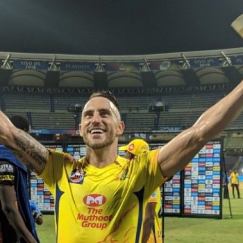 Du Plessis takes Chennai into IPL final