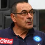 Napoli manager Maurizio Sarri