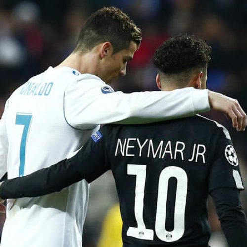 Ronaldo laughs off Neymar rumours