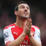 Spanish midfielder Santi Cazorla