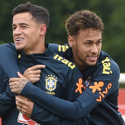 Coutinho unconcerned by Neymar ankle issue