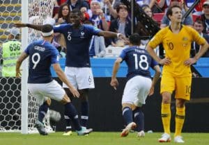 Read more about the article Watch: Griezmann and Pogba guide France past Australia