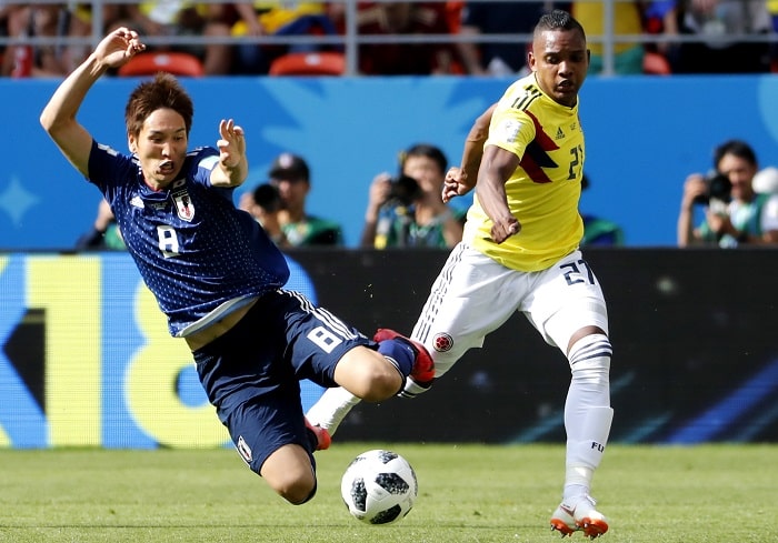 You are currently viewing Watch: Sanchez sees red as Japan beat Colombia