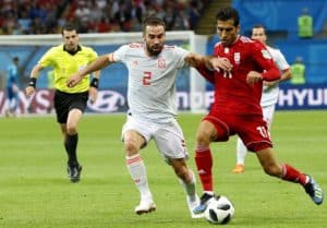 Read more about the article This is not football – Carvajal criticises Iran tactics