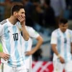 Lionel Messi of Argentina