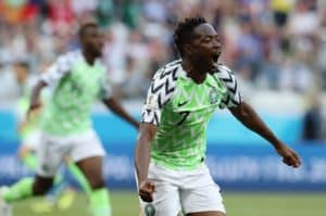 Read more about the article Musa double fires Nigeria past Iceland