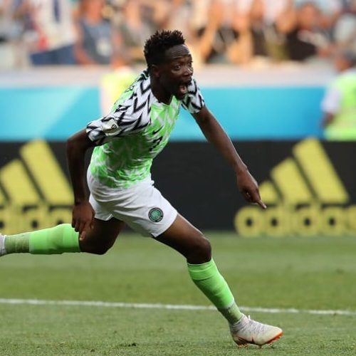 Watch: Musa scores twice as Nigeria edge Iceland