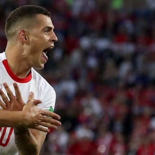 Watch: Shaqiri, Xhaka fire Switzerland past Serbia