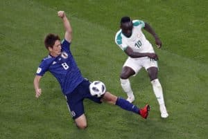 Read more about the article Watch: Honours even between Senegal, Japan