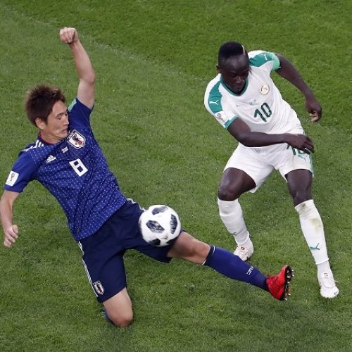 Watch: Honours even between Senegal, Japan