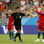 Cristiano Ronaldo was involved in two VAR incidents against Iran.