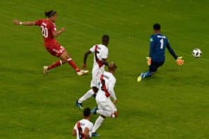 Read more about the article Poulsen steers Denmark past Peru