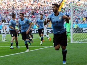 Read more about the article Suarez goal eliminates Saudi Arabia, Egypt