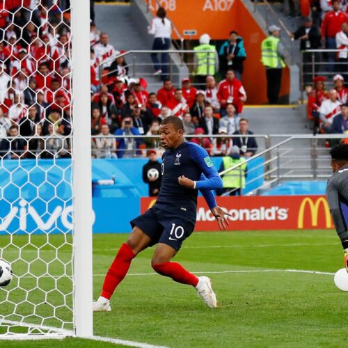 Highlights: Mbappe fires France into WC last 16