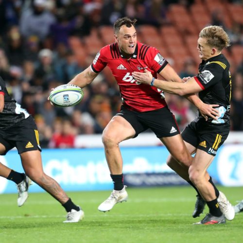 Crusaders power past Chiefs in Hamilton
