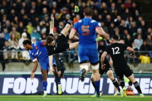 Read more about the article All Blacks prevail after France see red