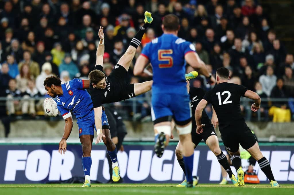 You are currently viewing All Blacks prevail after France see red