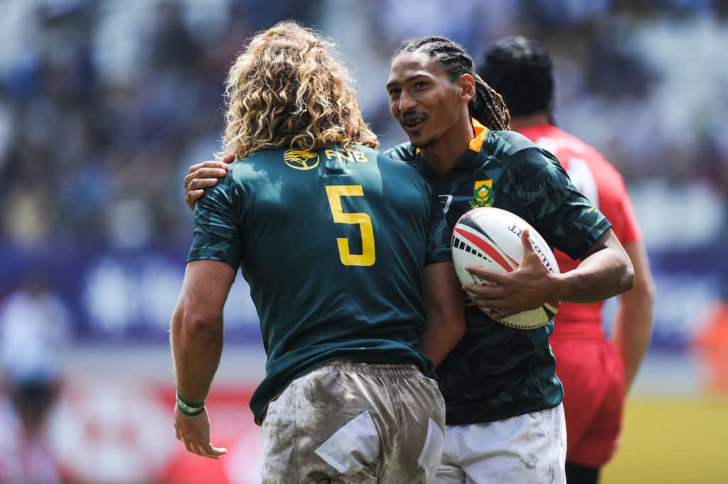 You are currently viewing Blitzboks smash Canada to reach Cup quarters